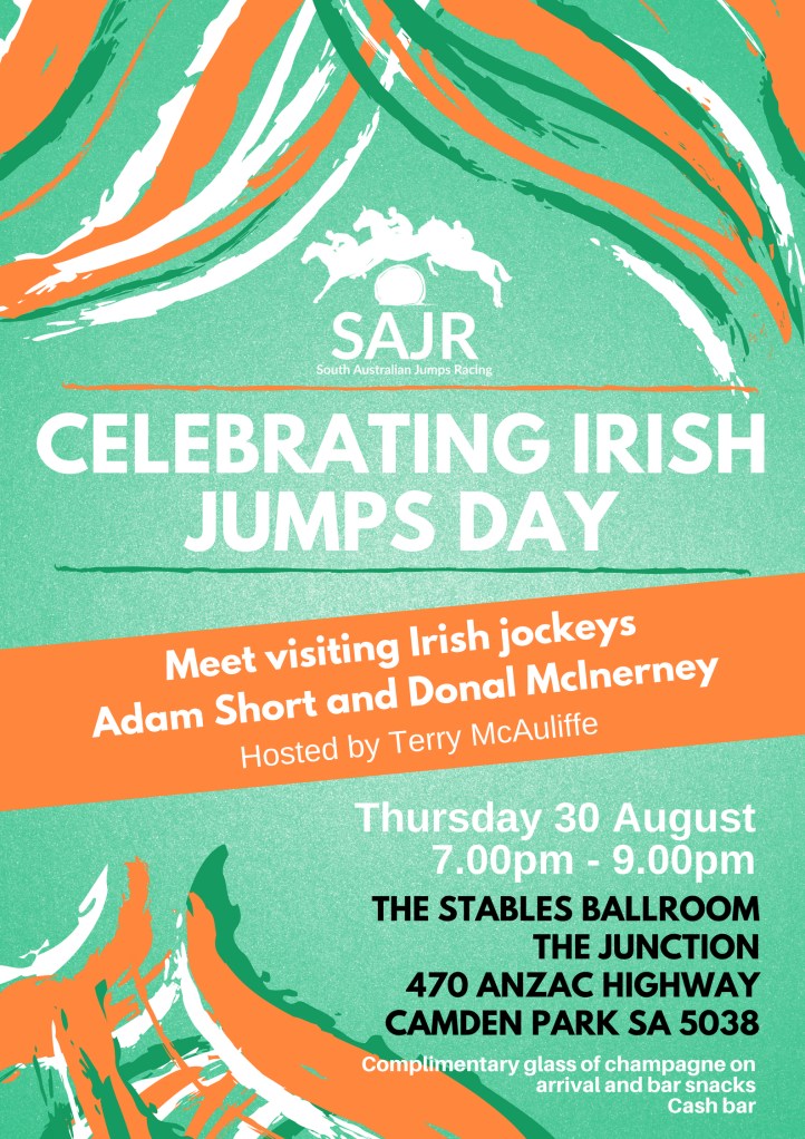 SAJR | Irish Race Day 2018 POSTER