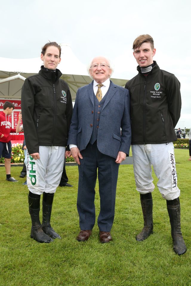 Rachael Blackmore and Donagh Meyler